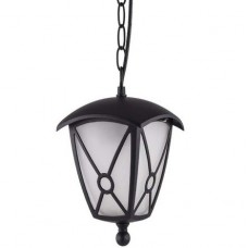 Φωτιστικό Φανάρι Κρεμαστό 1xE27 Αλουμινίου Μαύρο NICK IP44